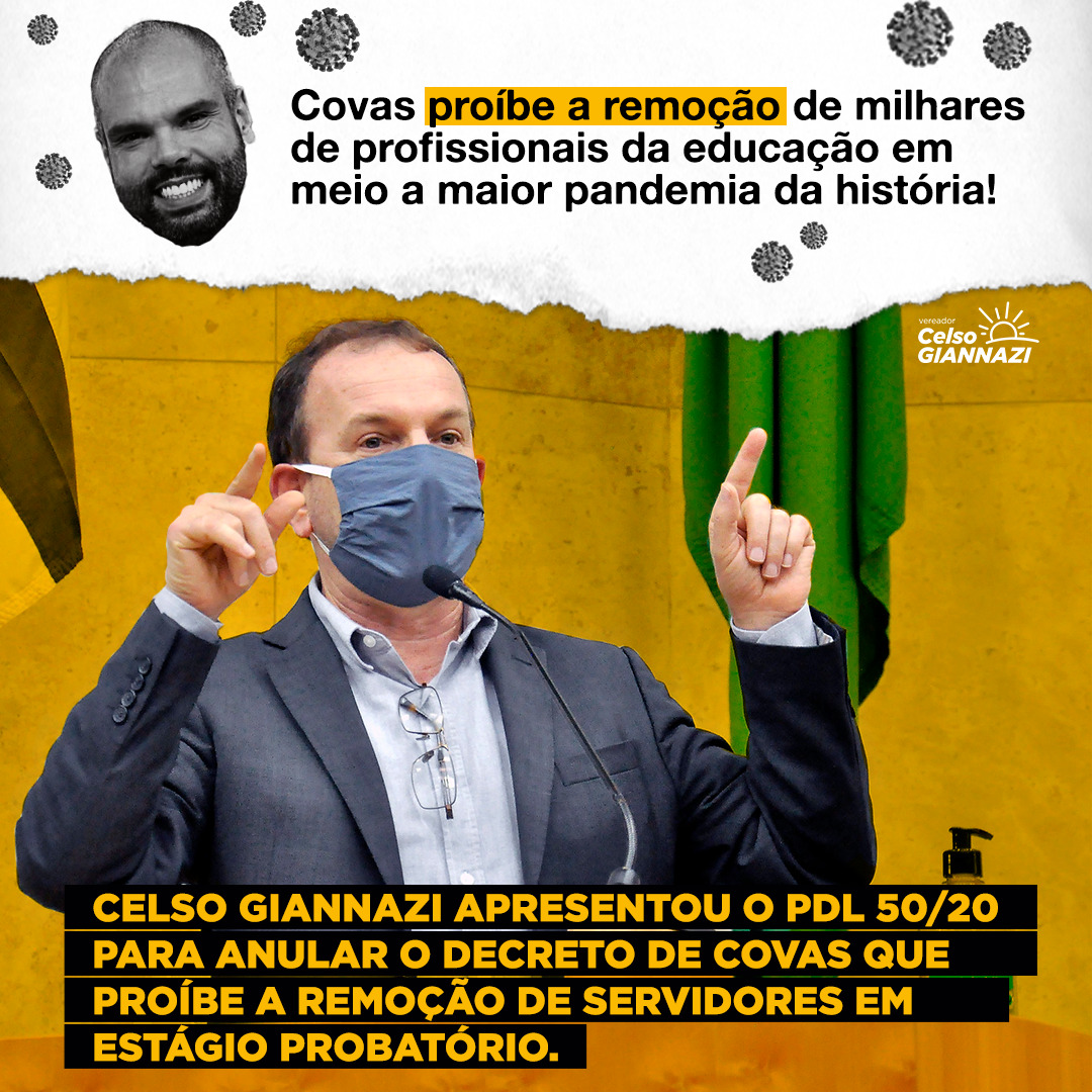 Pdl Garante Direito E Susta Decreto De Covas Que Impossibilita A