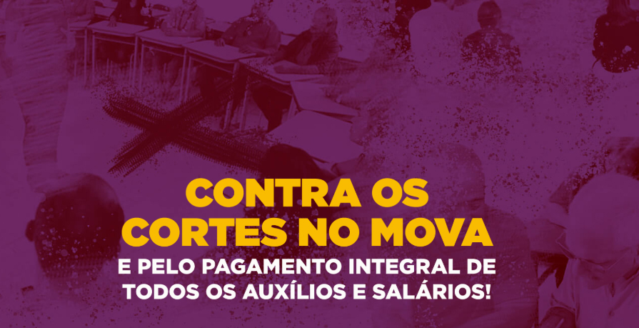 Em meio à pandemia mais grave da nossa história, Bruno Covas ABANDONA os trabalhadores do MOVA da cidade de São Paulo.