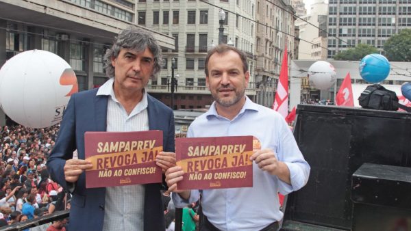 Luta do vereador Celso Giannazi contra o SampaPrev 1 da gestão Doria/Covas