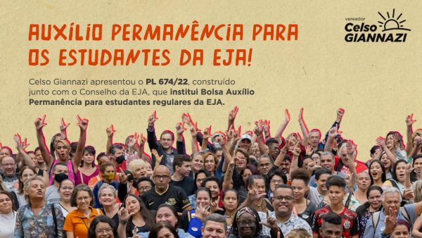 PL 674/22 | Institui Bolsa Auxílio Permanência para estudantes regulares da EJA