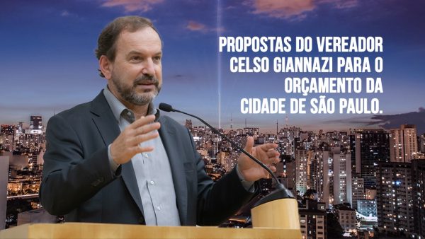 Quanto e onde a Prefeitura deve investir: essas são as propostas do vereador Celso Giannazi!
