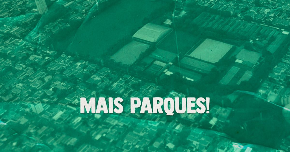 A cidade de São Paulo precisa de mais áreas verdes.