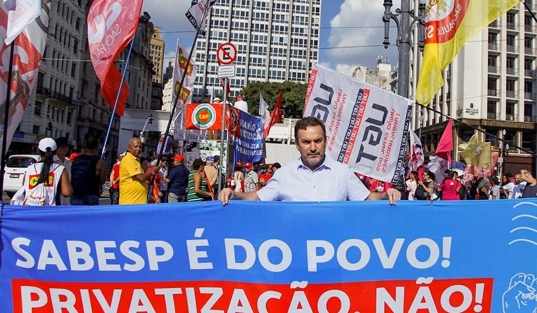 O vereador Celso Giannazi segue lutando contra a privatização da Sabesp!