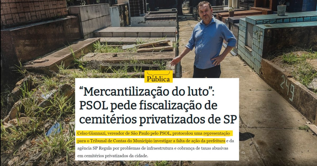 Chega de Privataria da Morte!