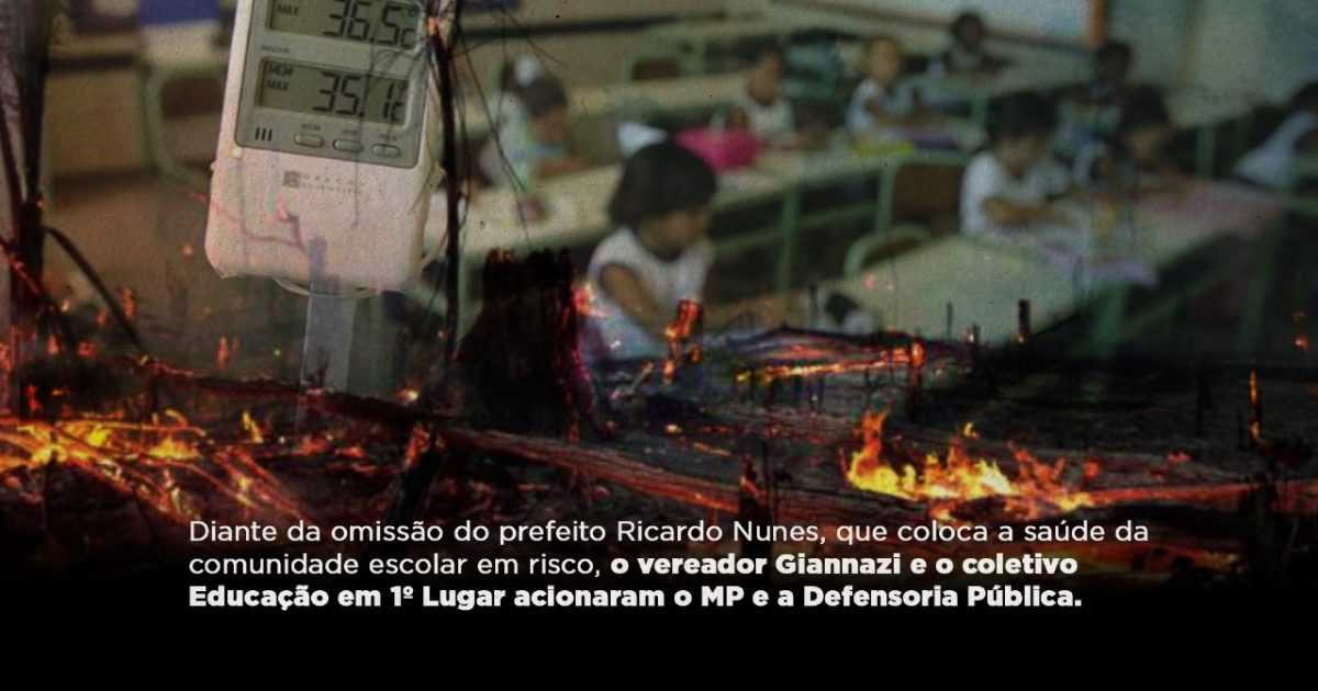 No dia 13 de setembro, um incêndio quase provocou uma tragédia em um CEI de Perus.