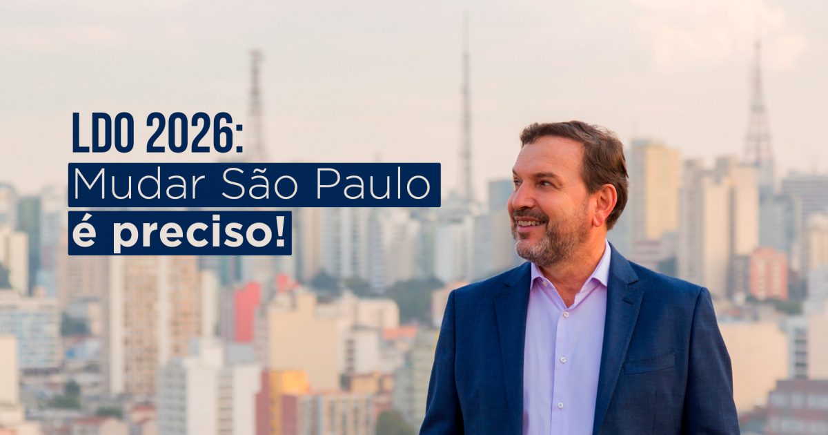 São Paulo precisa ter um orçamento que preocupe com todos!
