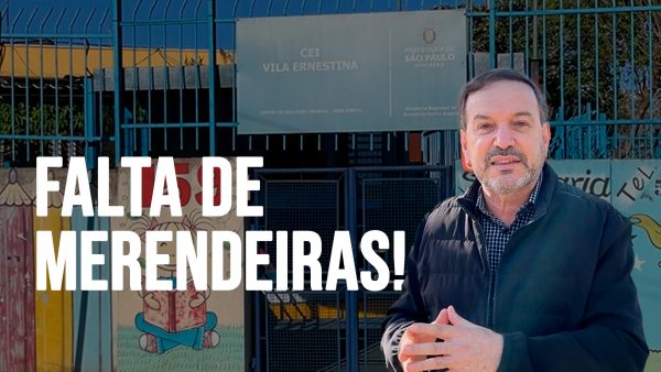 Bebês do CEI Vila Ernestina sem comida