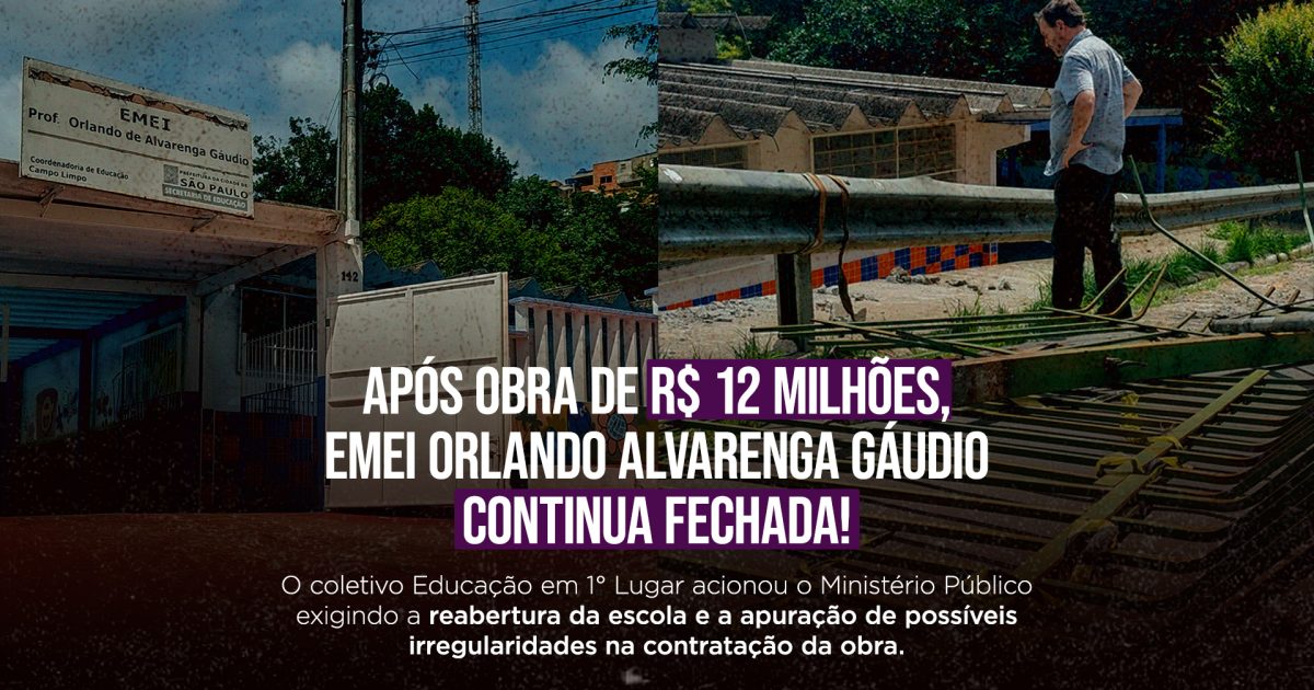 Estudantes e educadores merecem respeito!