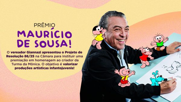 PR 86/25 | Prêmio Maurício de Sousa na Câmara
