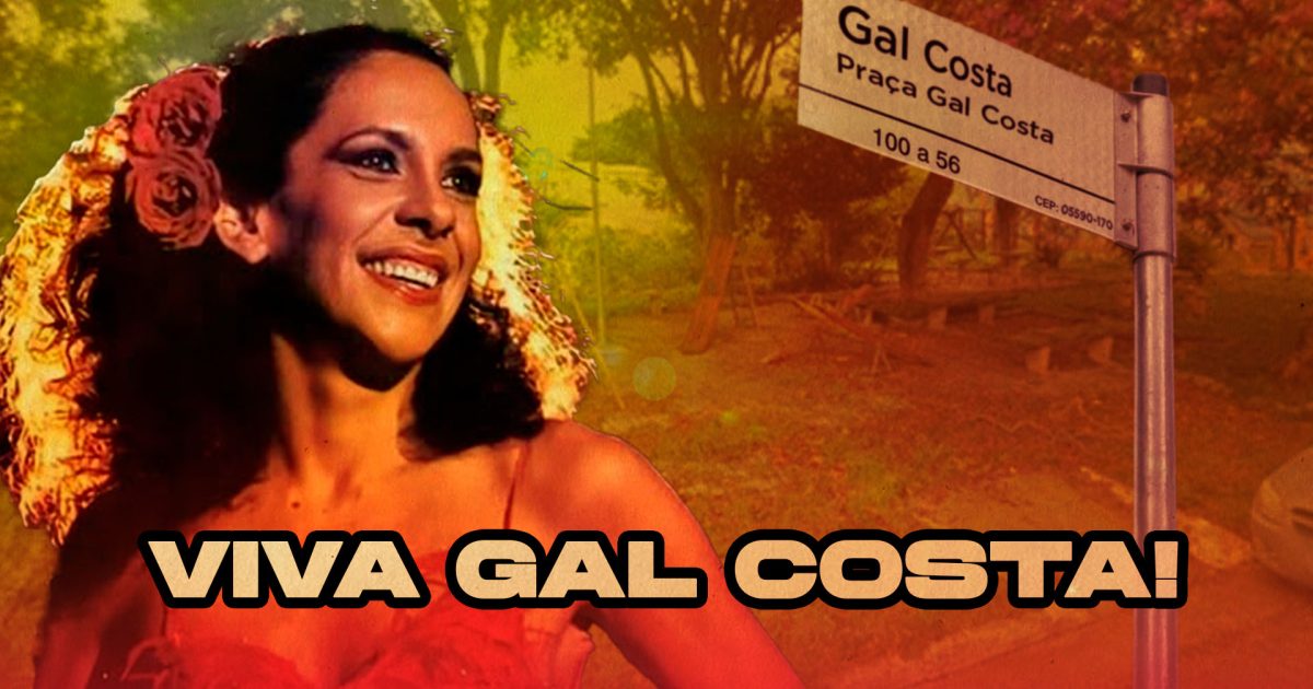 O objetivo do PL 1428/25 é batizar uma praça do Butantã com o nome de Gal Costa.