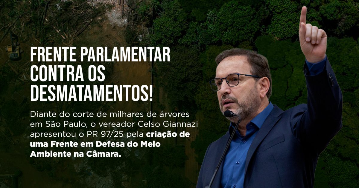 Precisamos defender nossas árvores!