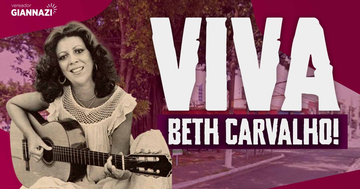 Beth foi cantora, compositora e sempre teve uma conexão profunda com a cidade de São Paulo.