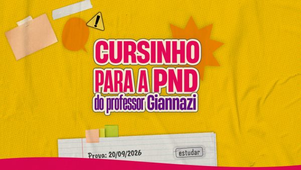 Cursinho PND com professor Giannazi