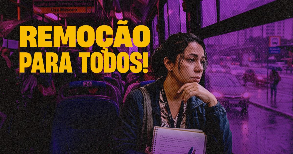 Remoção para todos!
