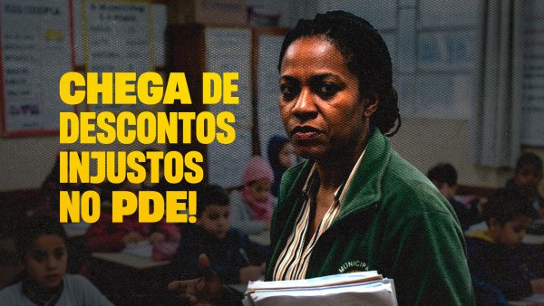Acionamos a justiça pelo pagamento integral do PDE!
